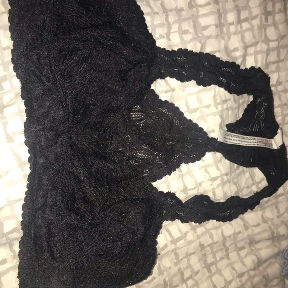 Free People -Racerback Bralette/ Black/ medium - Picture 3 of 7